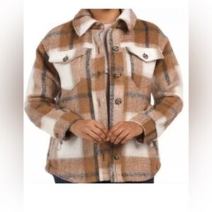 Avec Les Filles Plaid Flece